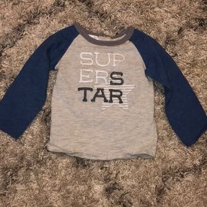 Toddler 2t/3t quarter sleeve shirt